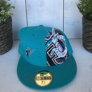 Florida Marlins teal baseball cap brand new